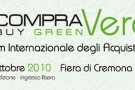 Compraverde-Buygreen: il 7 e 8 ottobre alla fiera di Cremona